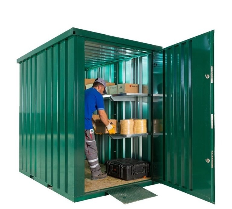 Conteneur de jardin 1,5 x 2,2 mètres – RAL 6005