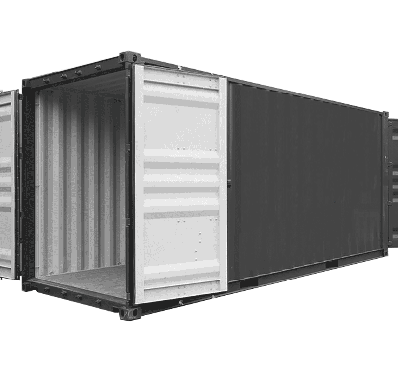 Container maritime de 20 pieds double door - Accès pratique et polyvalence maximale