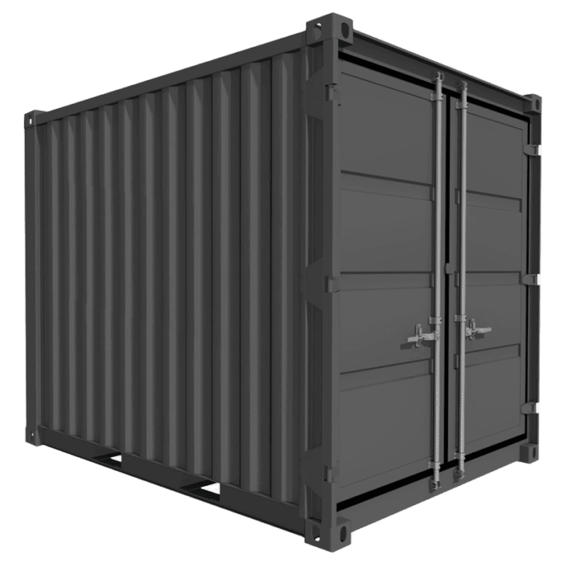 Container maritime neuf de 10 pieds - Idéal pour le stockage et l’aménagement