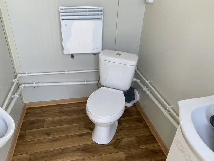 Double conteneur sanitaire avec dépôt de déchets – Image 5