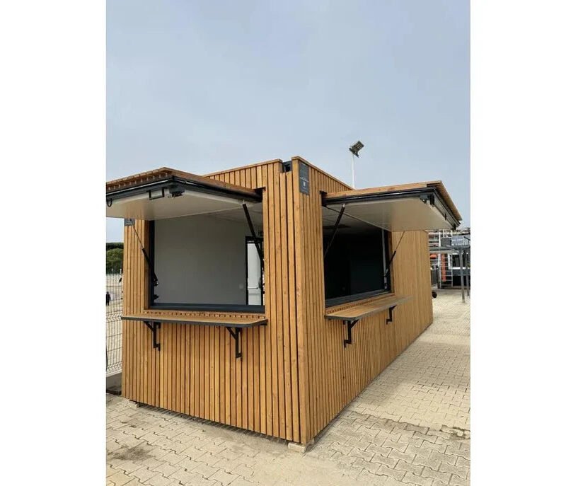 Kiosque à conteneurs de bar