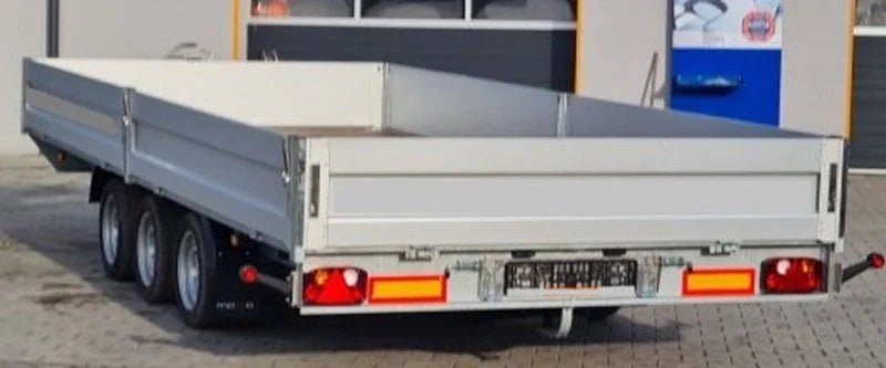 Plateforme latérale pliante Boss 600 x 200 cm 3500 KG + rampes + béquilles – Image 3