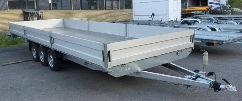 Plateforme latérale pliante Boss 600 x 200 cm 3500 KG + rampes + béquilles – Image 4
