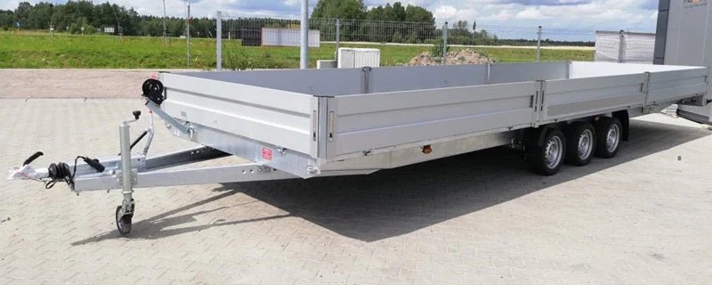 Plateforme latérale pliante Boss 600 x 200 cm 3500 KG + rampes + béquilles – Image 5