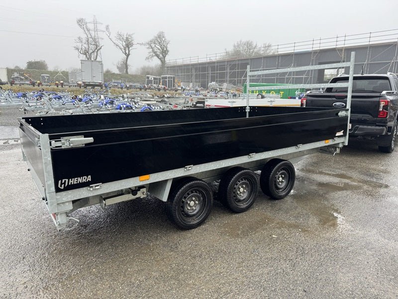 Trois semi-remorques bennes de 3 × 1 800 kg (3,5 t) – Image 2